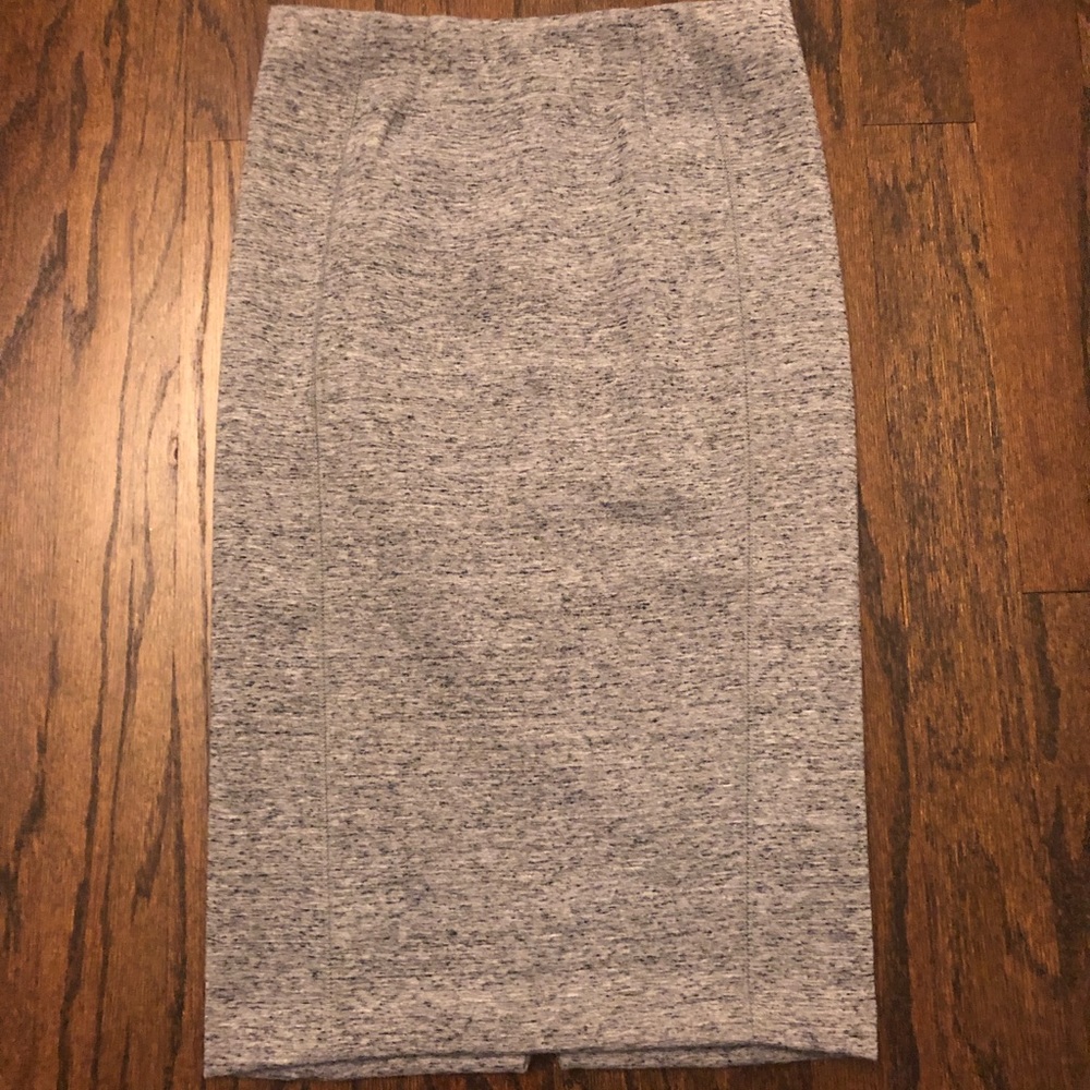 Grey Pencil Skirt
